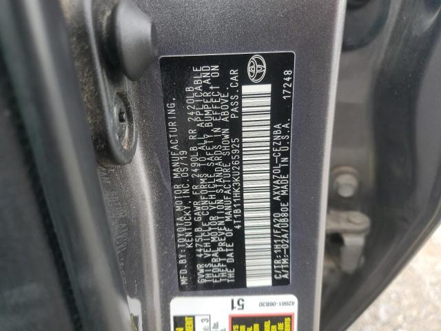 2019 Toyota Camry l