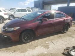 Honda salvage cars for sale: 2015 Honda Civic lx