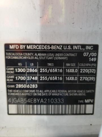2000 Mercedes-Benz Ml 320