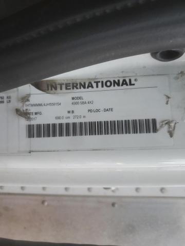 2018 International 4300 BOX Truck