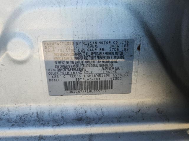2017 Nissan Versa s