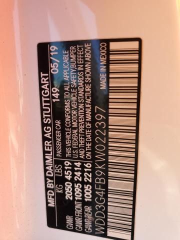 2019 Mercedes-Benz A 220 4matic