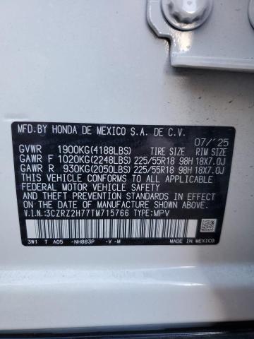 2026 Honda Hr-v exl