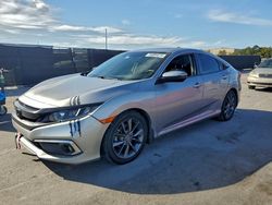 Salvage cars for sale from Copart Orlando, FL: 2019 Honda Civic ex