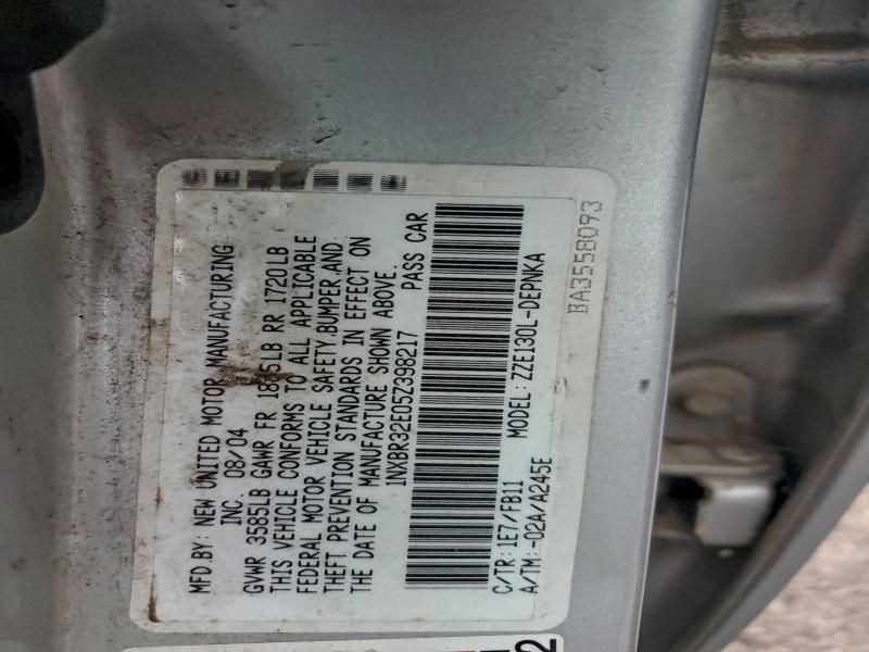 2005 Toyota Corolla ce