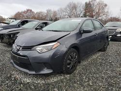 Toyota Corolla Vehiculos salvage en venta: 2016 Toyota Corolla le