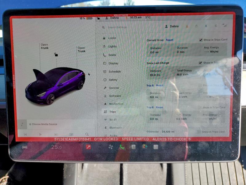 2021 Tesla Model 3