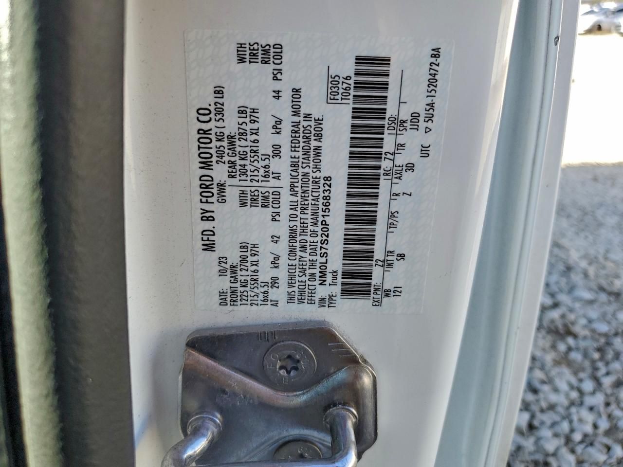 2023 Ford Transit Connect Delivery Van