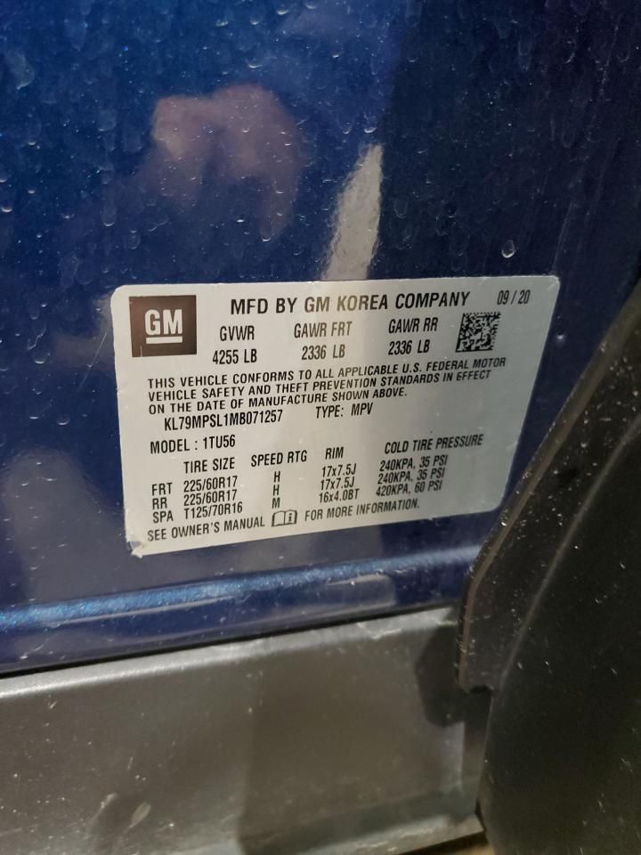 2021 Chevrolet Trailblazer lt