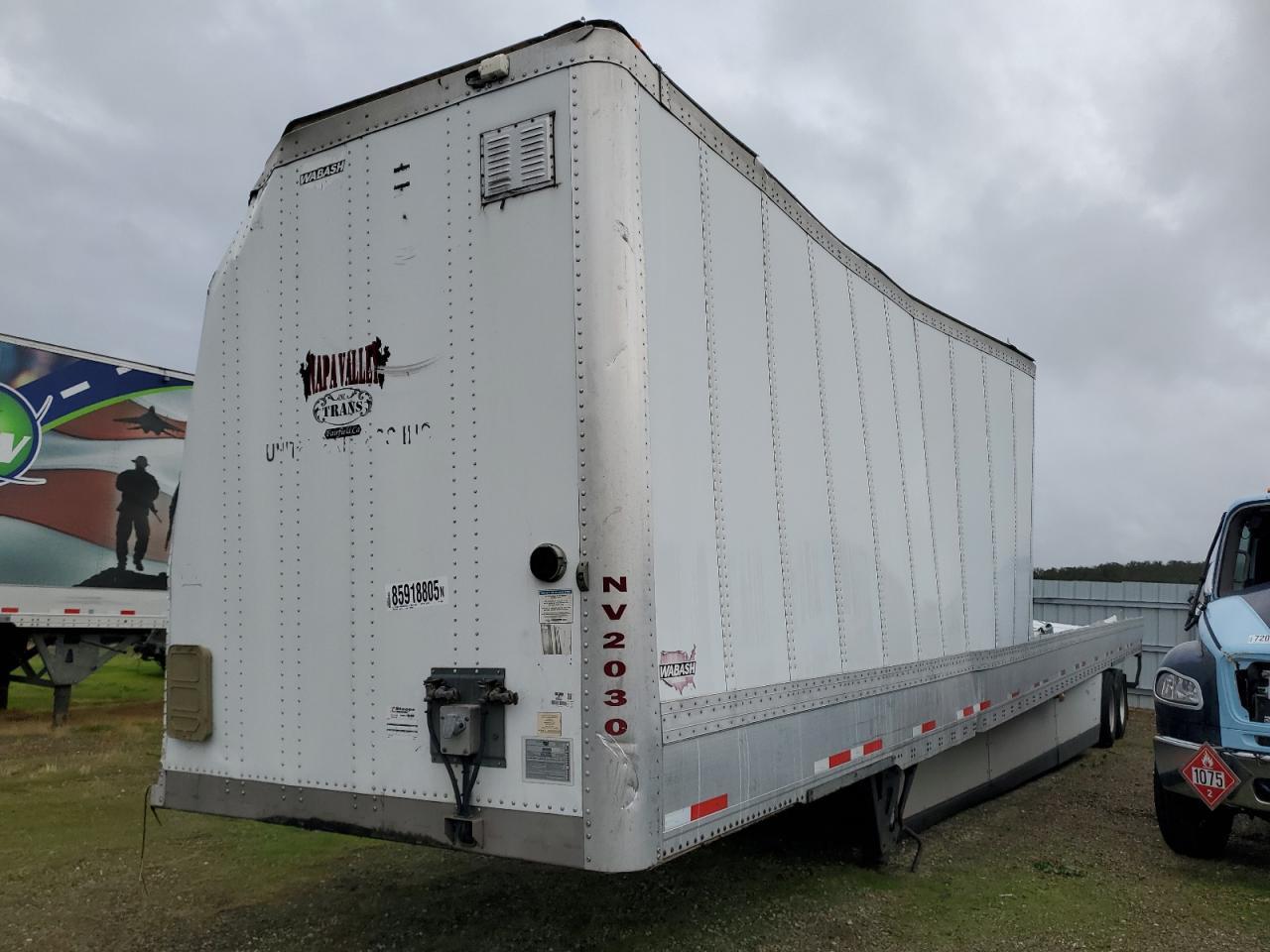 2017 Wabash Dvhdhpc DRY Van Trailer