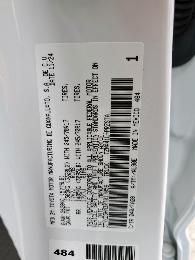 2024 Toyota Tacoma Double cab