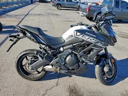 Salvage motorcycles for sale at North Las Vegas, NV auction: 2020 Kawasaki KLE650 F