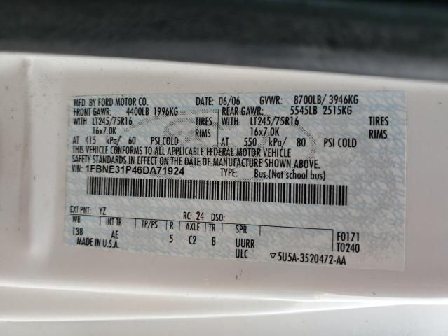 2006 Ford Econoline Wagon XL E