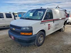Salvage trucks for sale at Greenwell Springs, LA auction: 2023 Chev Express G3500