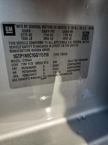 2016 GMC Sierra C1500 slt