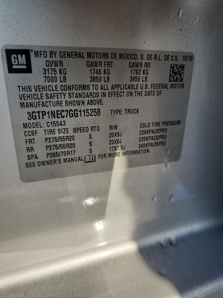 2016 GMC Sierra C1500 slt
