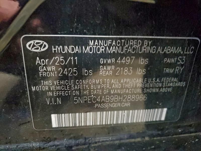 2011 Hyundai Sonata se