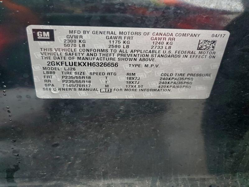 2017 GMC Terrain slt