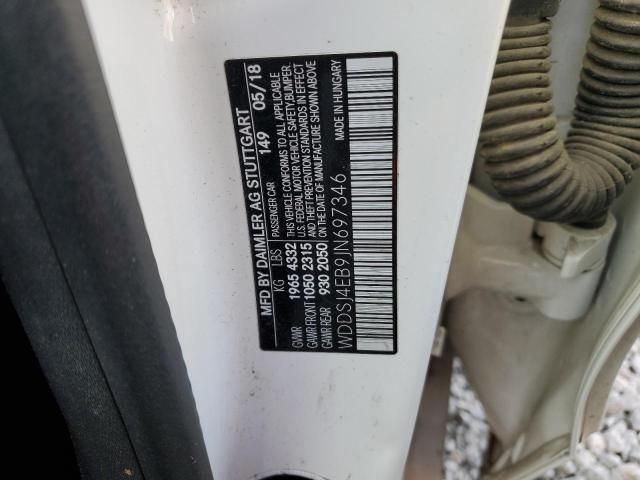 2018 Mercedes-Benz Cla 250