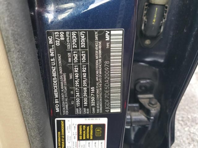 2013 Mercedes-Benz Gl 550 4matic