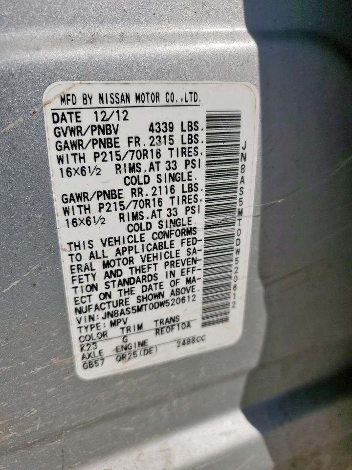 2013 Nissan Rogue s