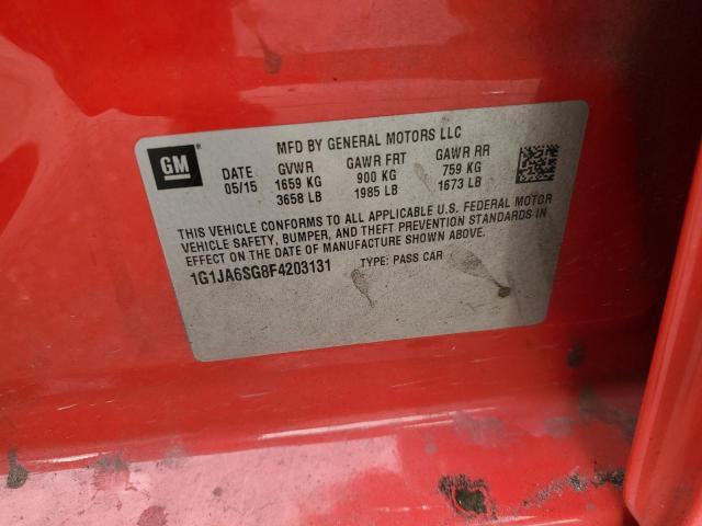 2015 Chevrolet Sonic ls