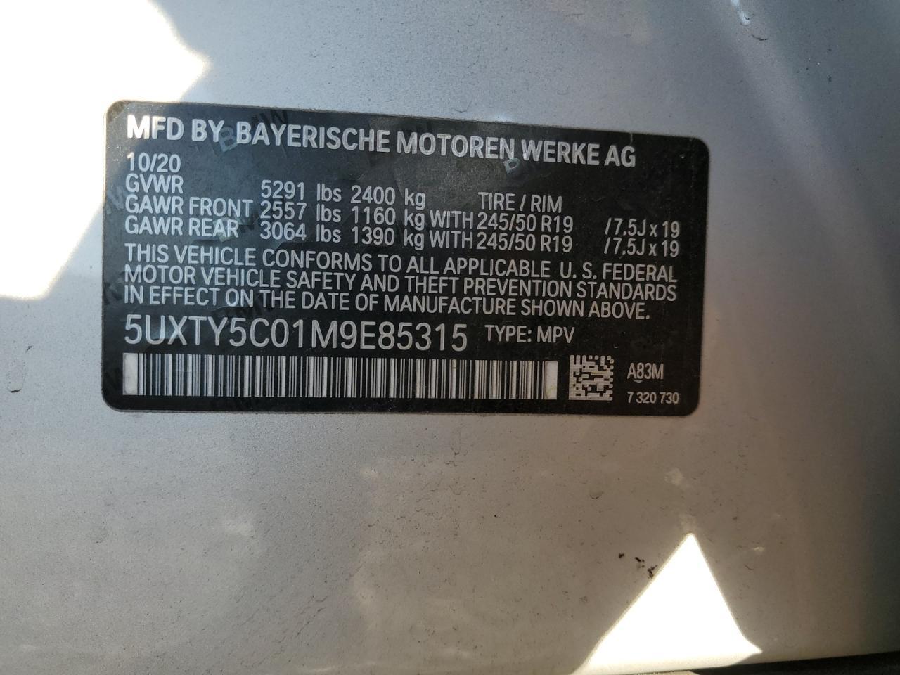 2021 BMW X3 Xdrive30i