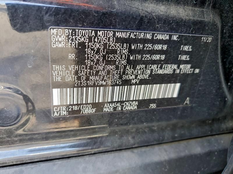 2021 Toyota Rav4 trd off Road