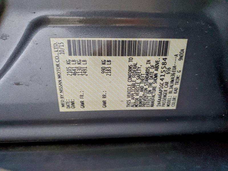 2016 Niss Maxima Platinum