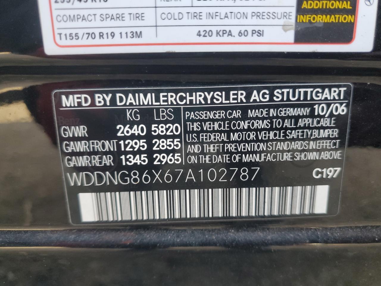 2007 Mercedes-Benz S 550 4matic