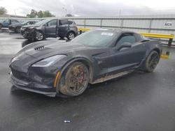 Chevrolet Corvette salvage cars for sale: 2017 Chevrolet Corvette Grand Sport 1LT