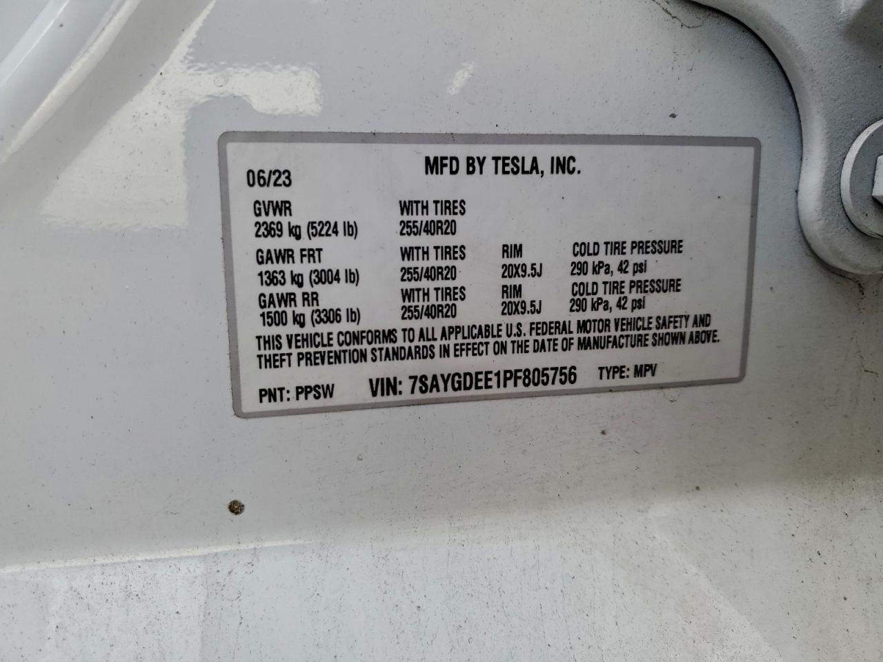 2023 Tesla Model y