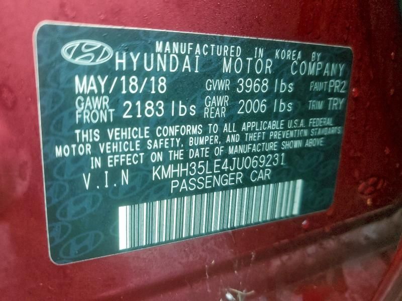 2018 Hyundai Elantra gt