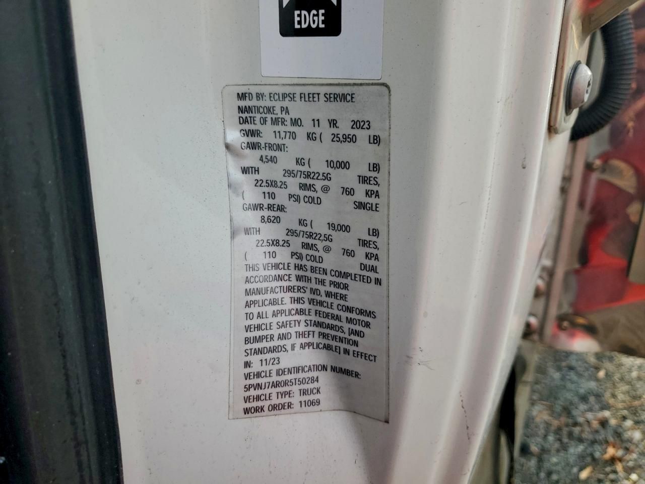 2024 Hino Refrigerated BOX Truck