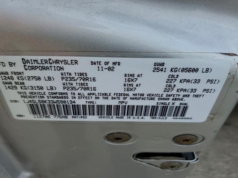 2003 Jeep Liberty Limited