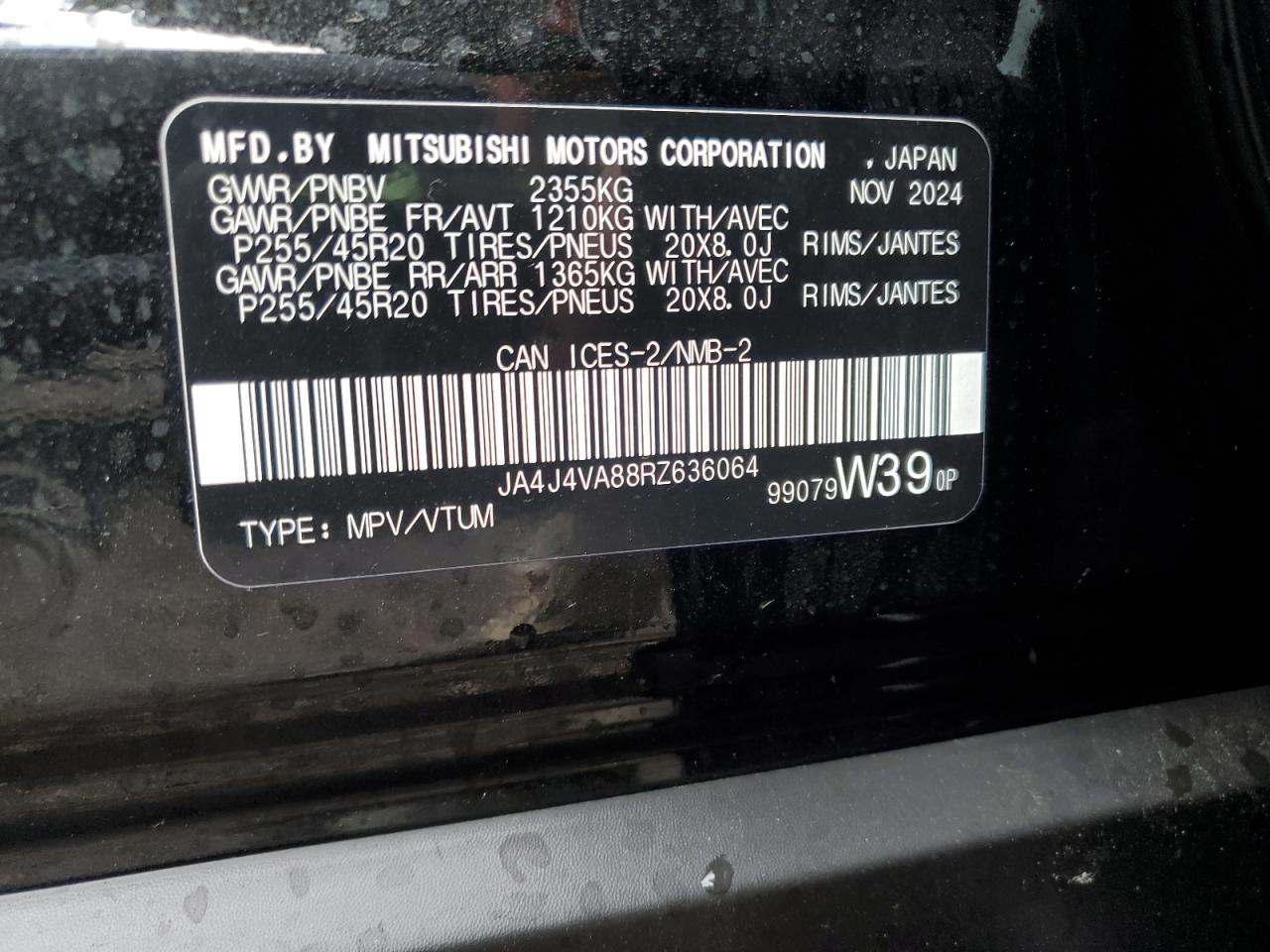 2024 Mitsubishi Outlander se