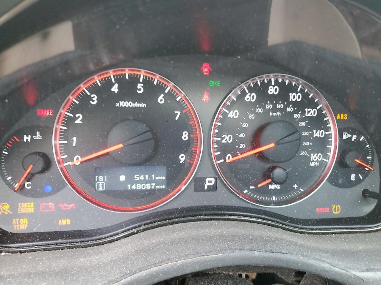 2008 Subaru Outback 3.0r ll Bean