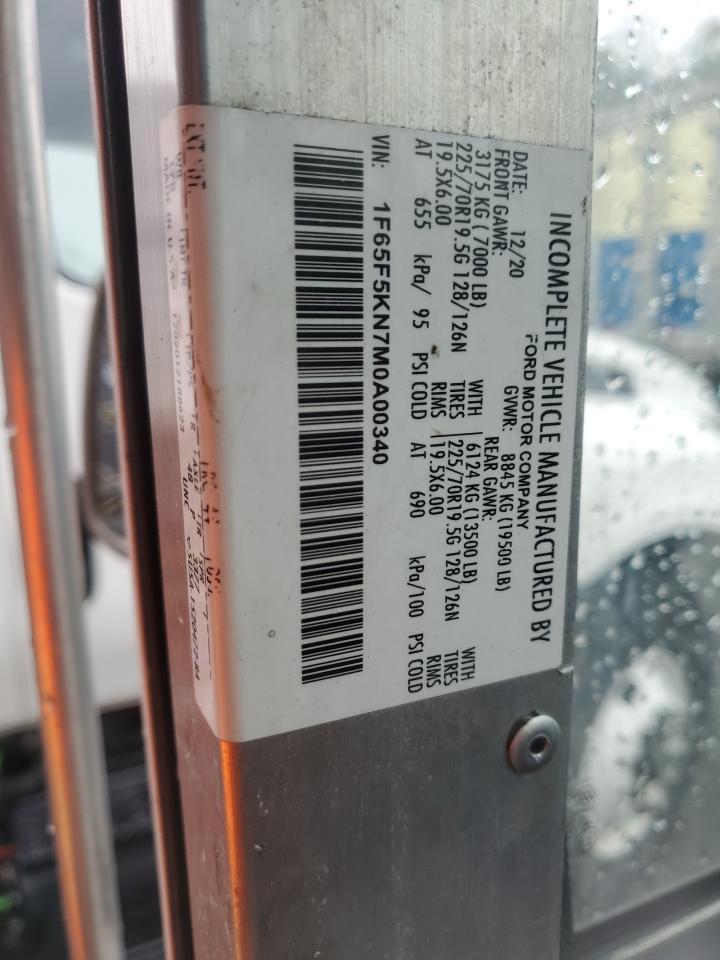 2021 Ford F59 Delivery Truck