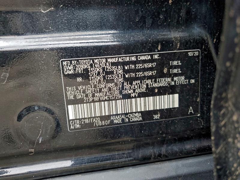 2021 Toyota Rav4 xle