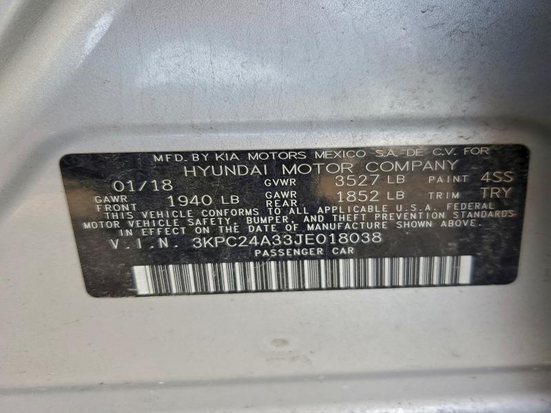 2018 Hyundai Accent se