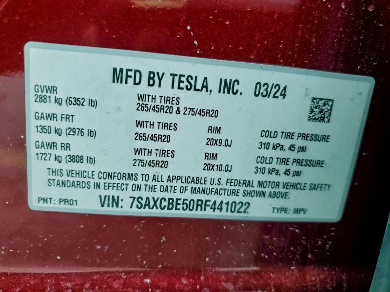 2024 Tesla Model x