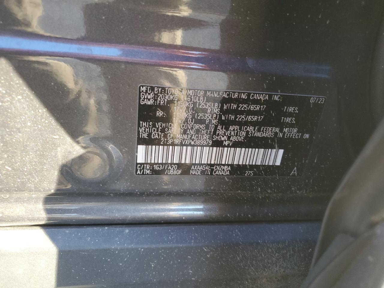 2023 Toyota Rav4 xle