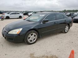 Honda Accord ex salvage cars for sale: 2006 Honda Accord ex