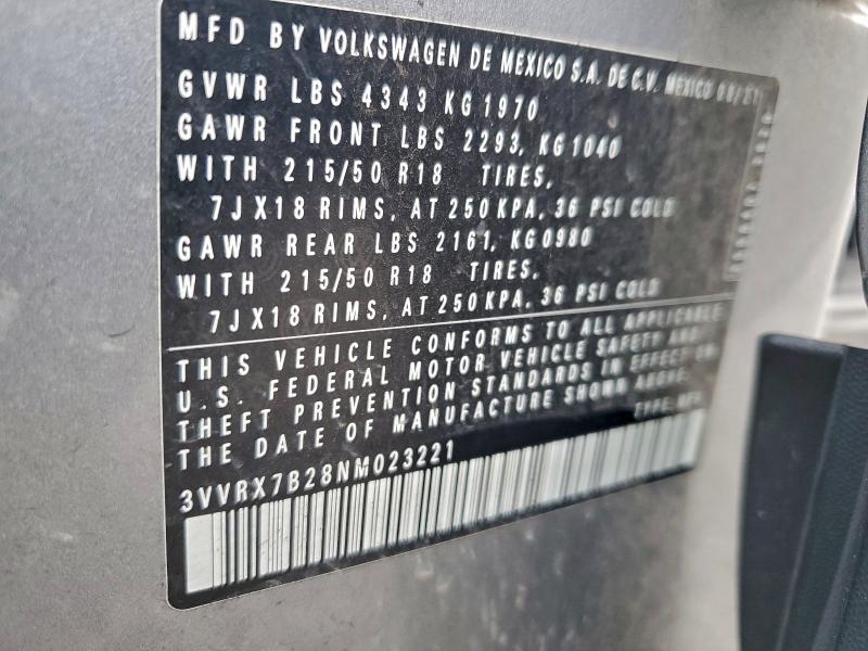 2022 Volkswagen Taos se