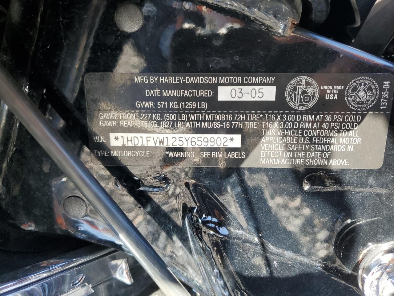 2005 Harley-Davidson Flhti