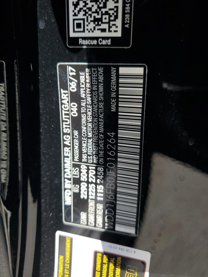 2018 Mercedes-Benz E 400