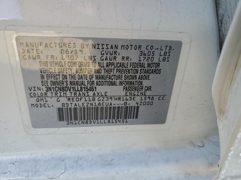 2020 Nissan Versa s