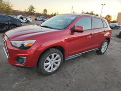 Mitsubishi salvage cars for sale: 2015 Mitsubishi Outlander Sport es