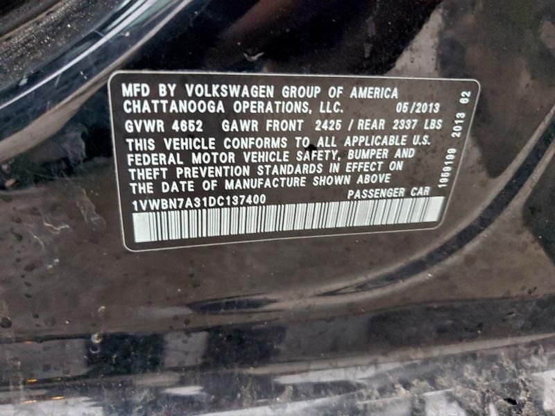 2013 Volkswagen Passat se