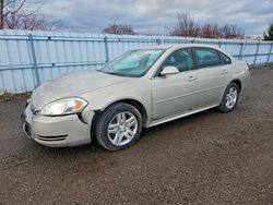 Chevrolet salvage cars for sale: 2011 Chevrolet Impala lt